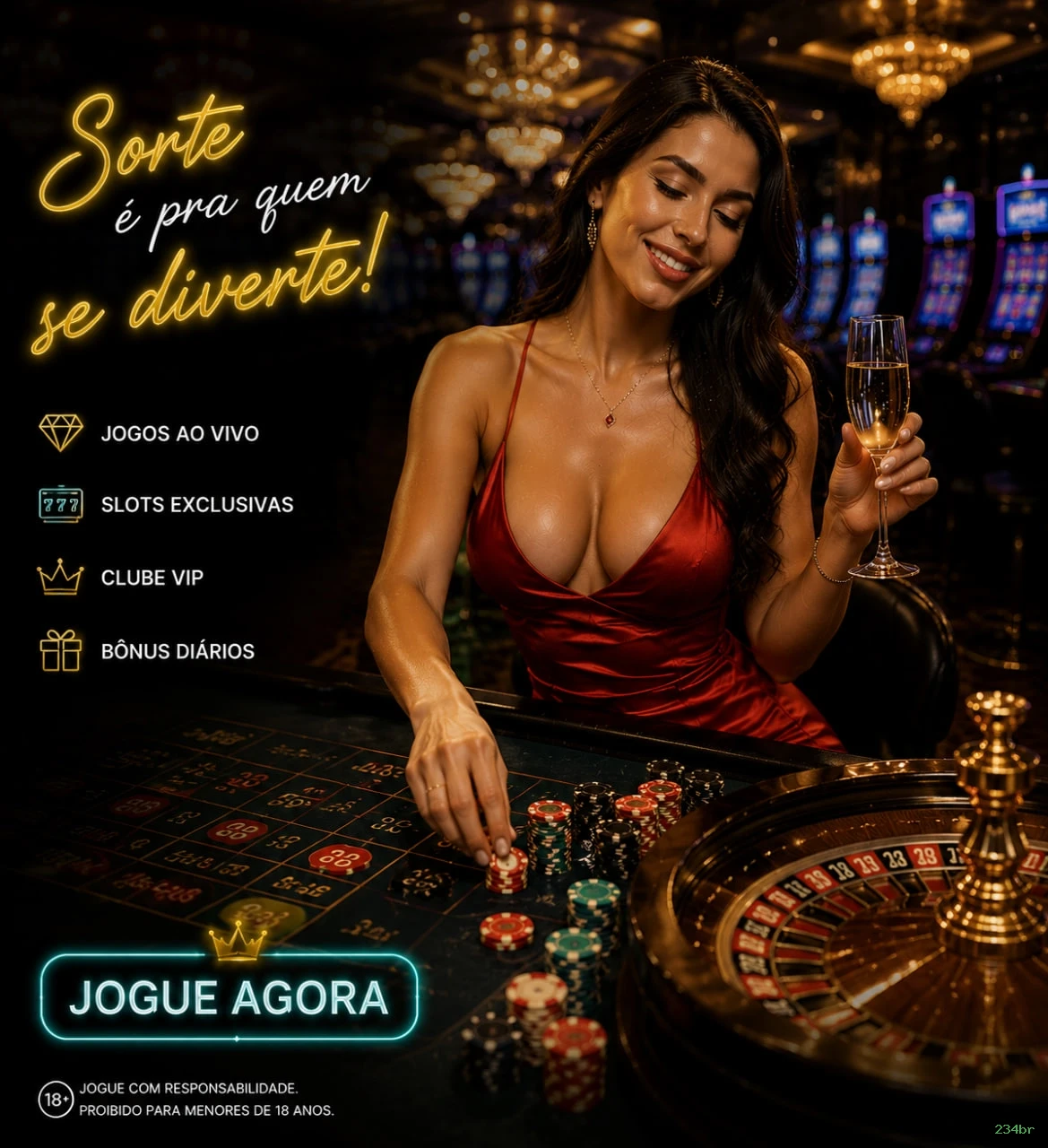 Bônus exclusivos membros VIP 234br